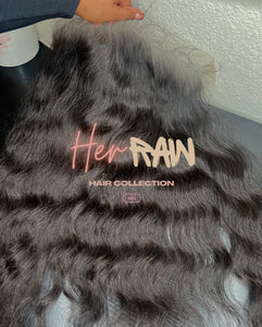 13x6 Raw Cambodian Wavy HD Frontal